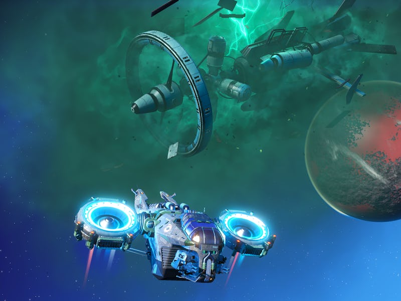 screenshot from No Man's Sky Adrift Expedition