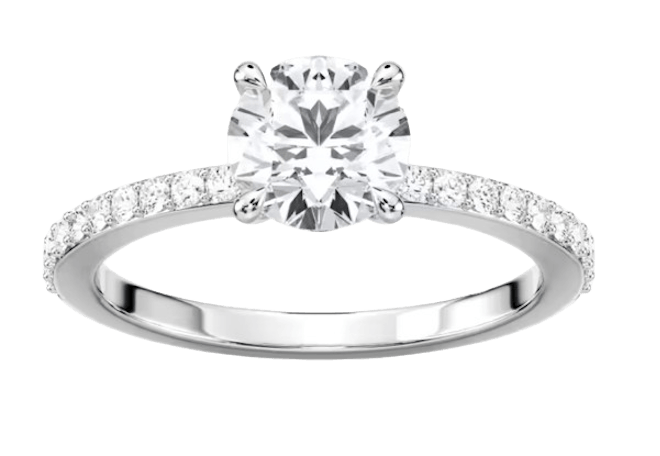 Olivia Accented Engagement Ring