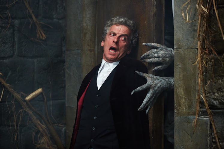 Peter Capaldi as the Doctor in "Heaven Sent"