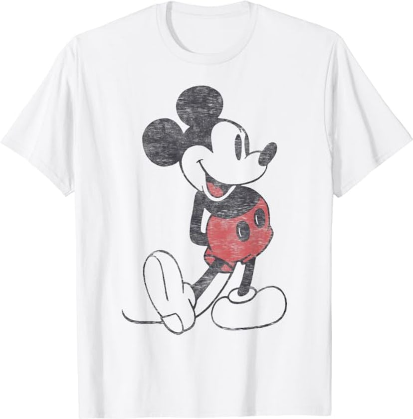 Mickey Mouse Vintage-Style Disney Tee