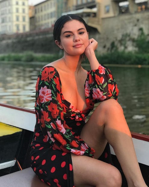 Selena Gomez summer pedicure