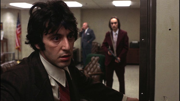 Al Pacino and John Cazale in 'Dog Day Afternoon'