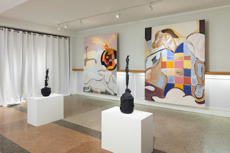 Installation view of Esther at the NY Estonian House