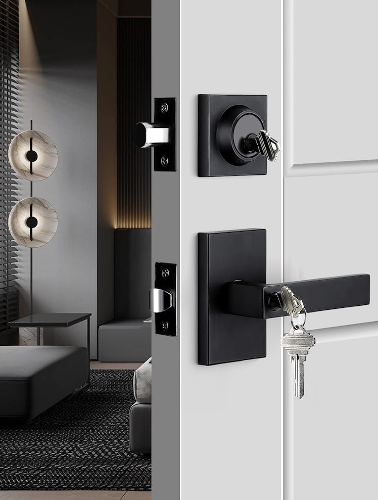 goldenwarm Door Hardware with Deadbolt