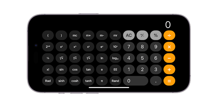 Apple Calculator app