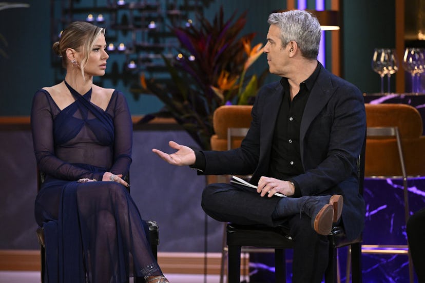 Ariana Madix and Andy Cohen on the Vanderpump Rules Season 11 reunion.