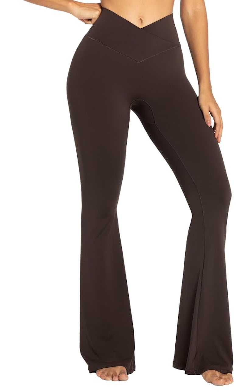 Sunzel Crossover Flare Leggings