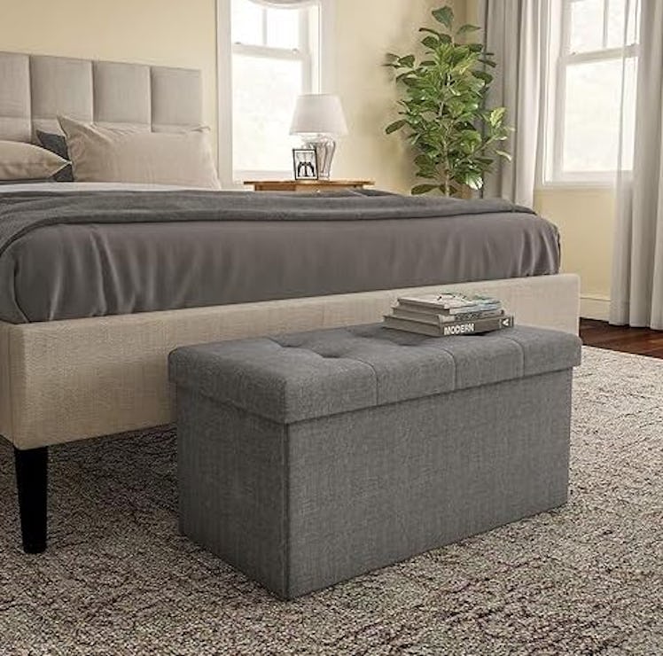 Lavish Home Storage Ottoman