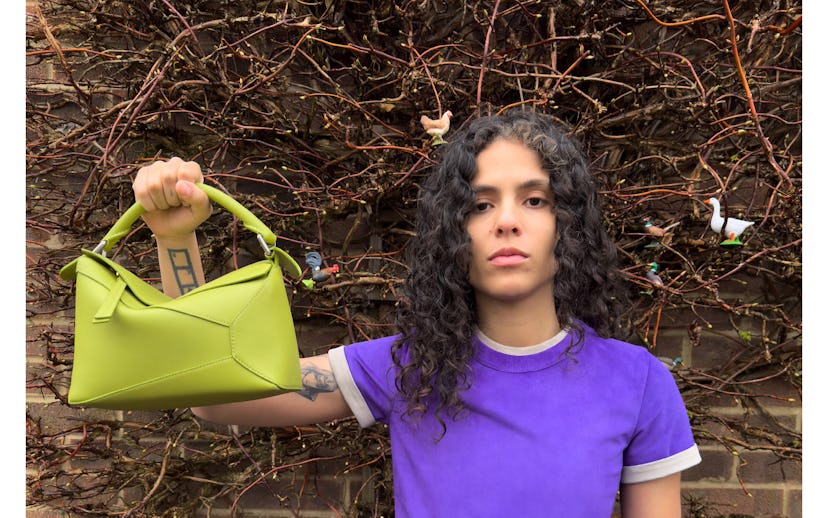 Loewe campaign image featuring 070 shake.