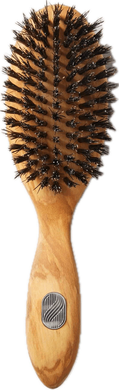 The 100% handmade Repair &amp; Shine hairbrush