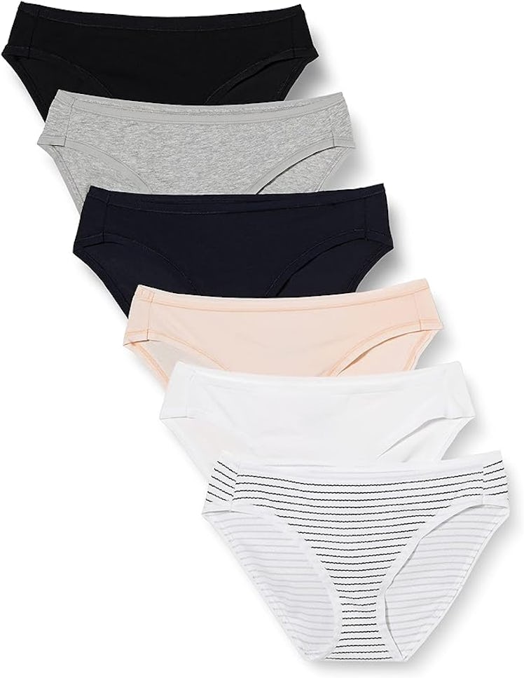 Amazon Essentials Cotton Underwear (Set of 6)