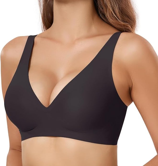 Gailife Seamless Plunge Comfort Bralette