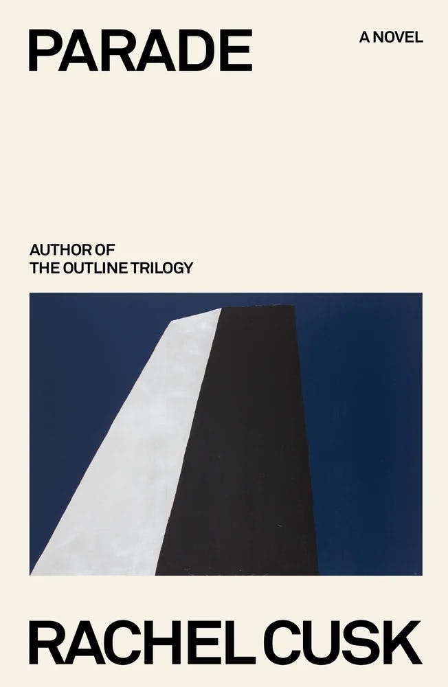 Cover of Parade by Rachel Cusk.