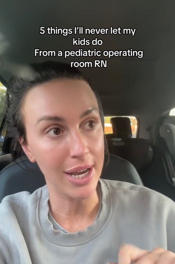 This Pediatric OR Nurse Listed 5 Things She Will Never Let Her Kids Do To Keep Them Safe