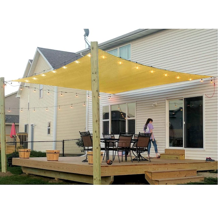 DIIG Patio Sun Shade Sail Canopy