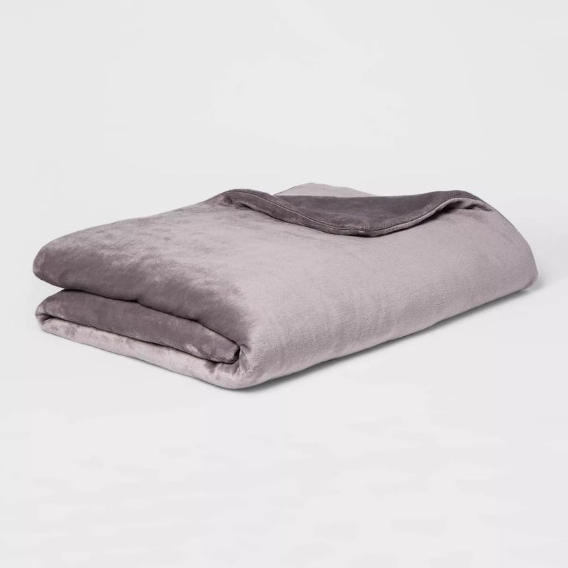 Microplush Weighted Blanket with Removable Cover 