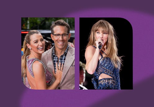 Blake Lively, Ryan Reynolds, and Taylor Swift. 