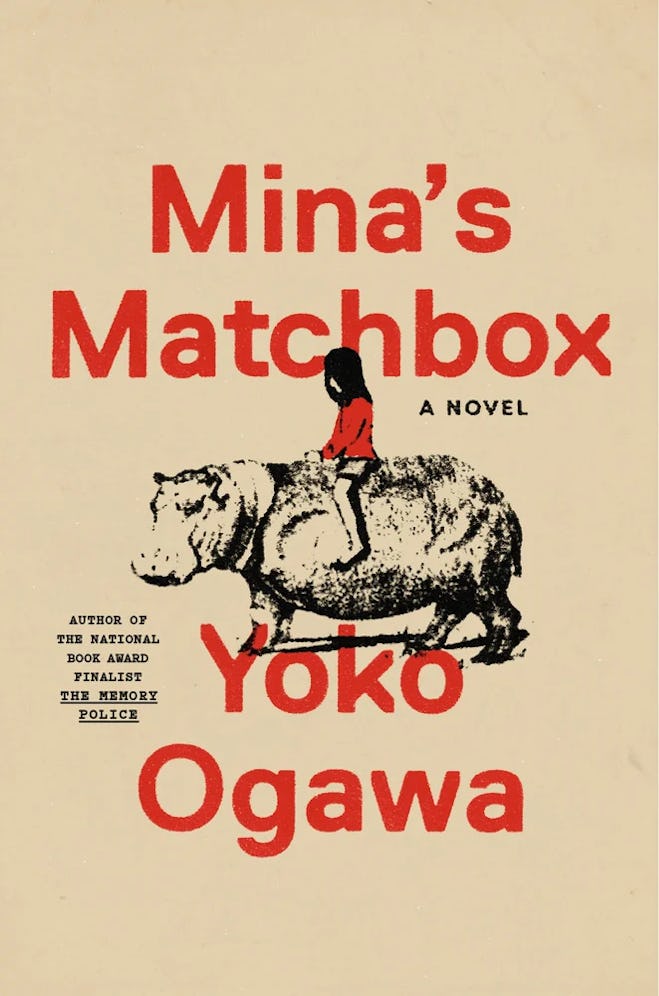 Cover of Mina's Matchbox by Yoko Ogawa.