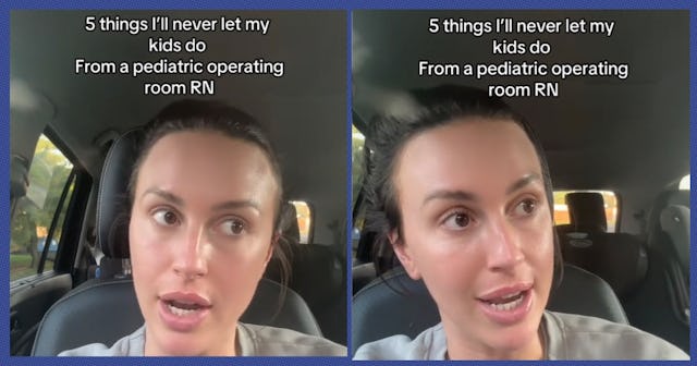 Based on her experience in the operating room as a nurse, this mom says there are at least five thin...