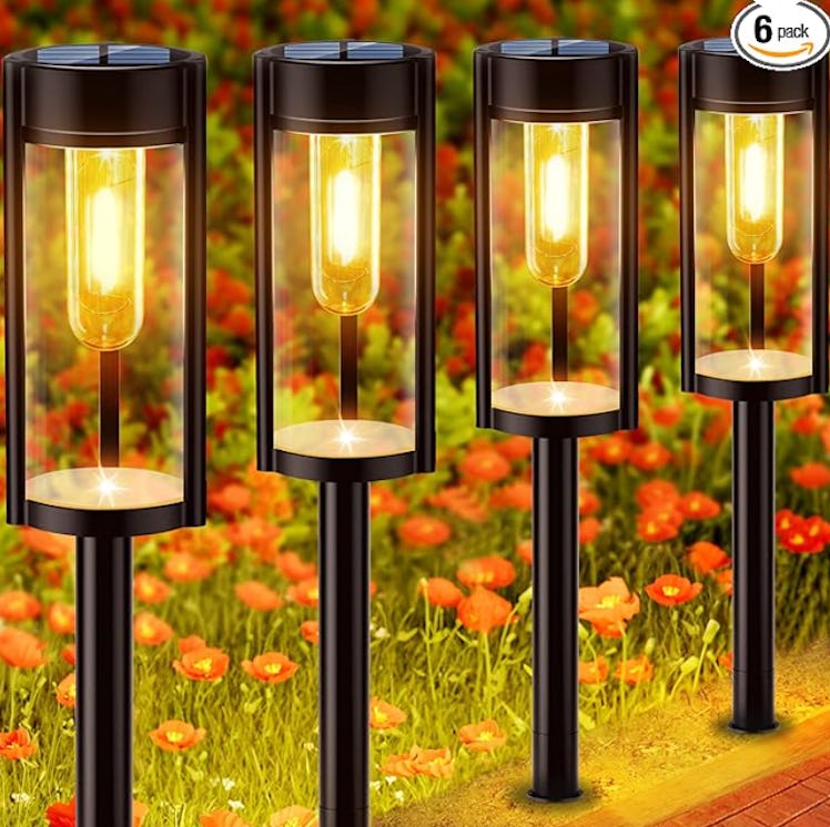 URPOWER Solar Pathway Lights (6-Pack)