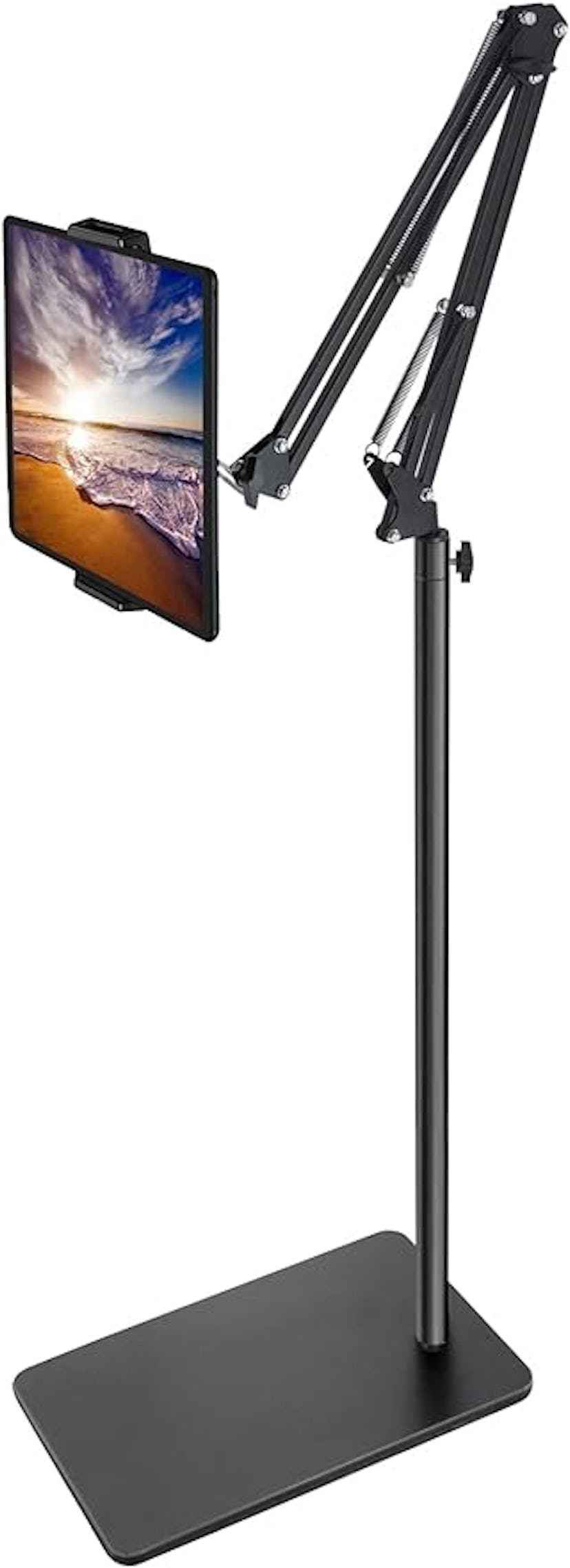 Tablet Floor Stand with Double Weight Base