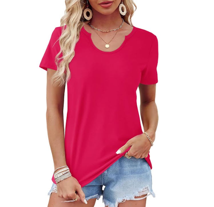 WIHOLL Basic Scoop Neck
