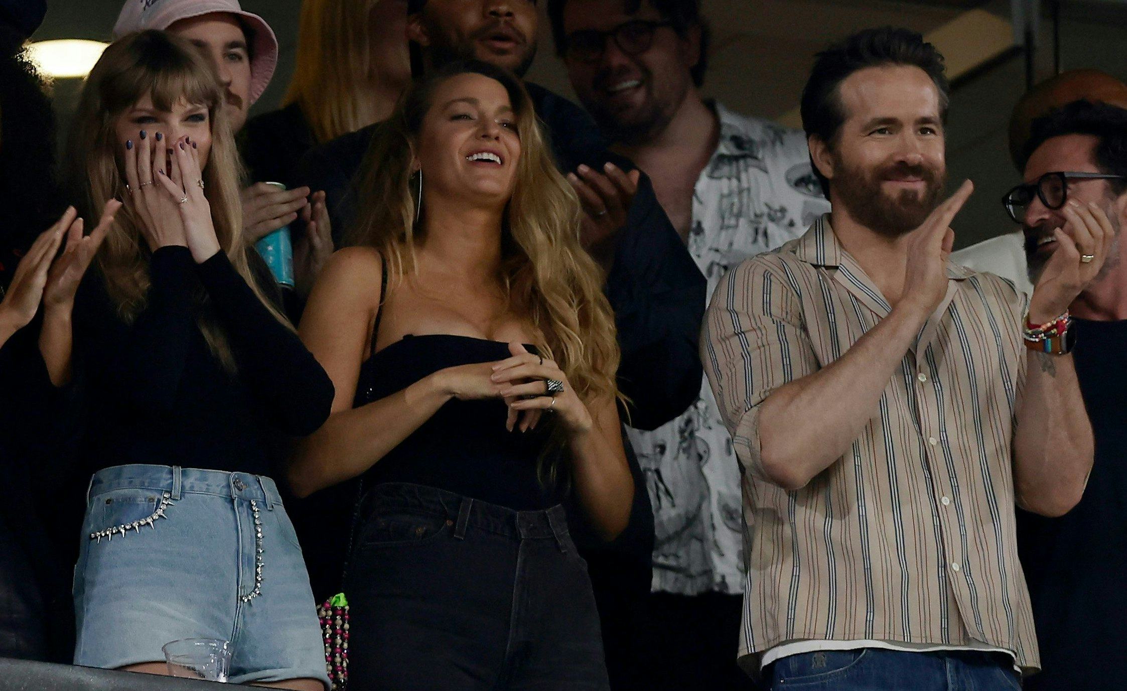 Blake Lively and Ryan Reynolds attended Taylor Swift&rsquo;s Eras Tour in Madrid.