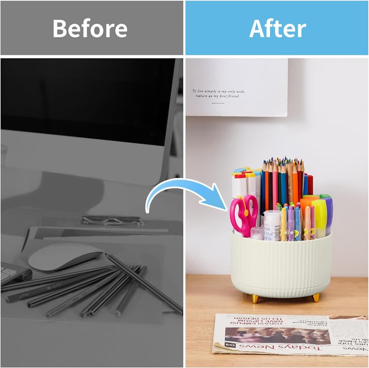Marbrasse Desk Organizer