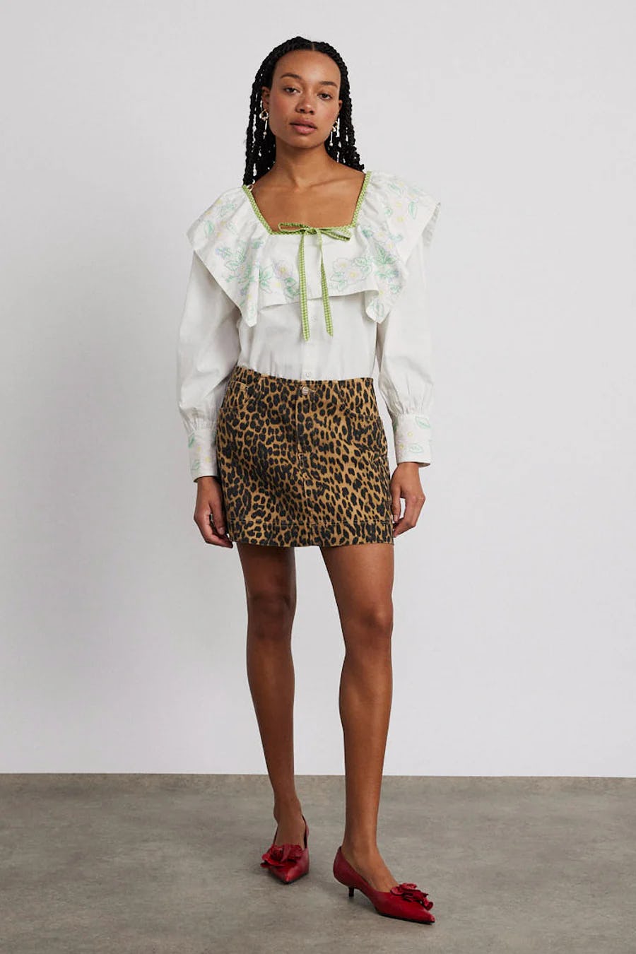 Printed Miniskirts Feel So Right For Balmy Weather
