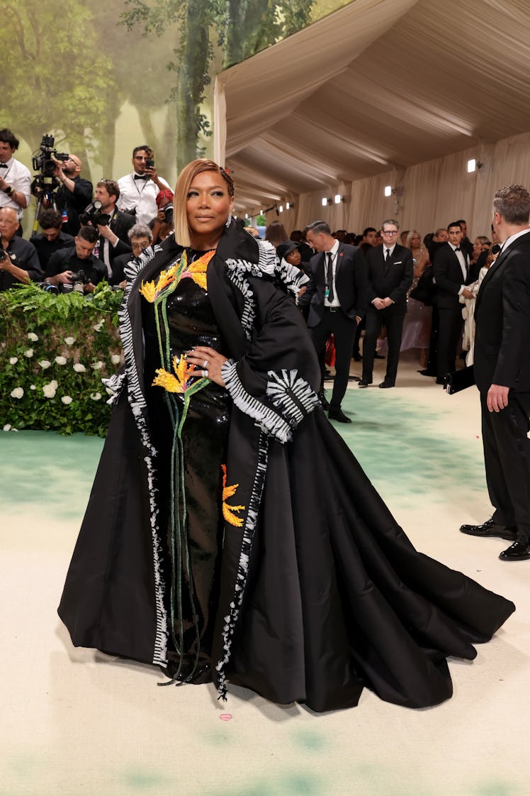Queen Latifah attends The 2024 Met Gala Celebrating "Sleeping Beauties: Reawakening Fashion" at The ...