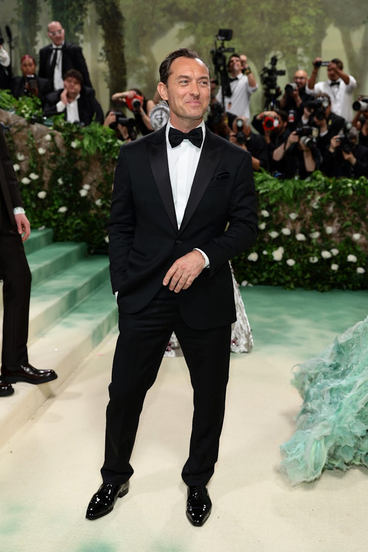 Jude Law attends The 2024 Met Gala Celebrating "Sleeping Beauties: Reawakening Fashion" at The Metro...