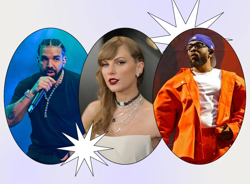 Drake and Kendrick Lamar's diss track battle involved a few Taylor Swift lyrics.