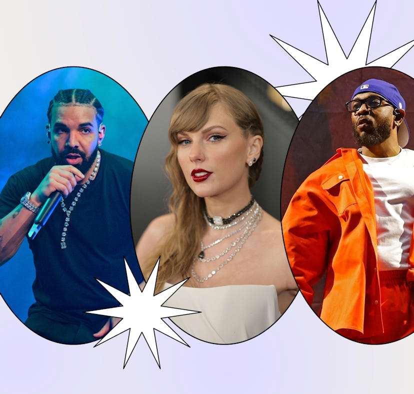 Drake and Kendrick Lamar's diss track battle involved a few Taylor Swift lyrics.
