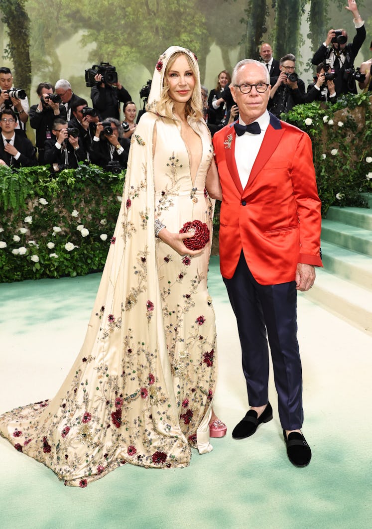 Dee Ocleppo Hilfiger and Tommy Hilfiger attend The 2024 Met Gala Celebrating "Sleeping Beauties: Rea...