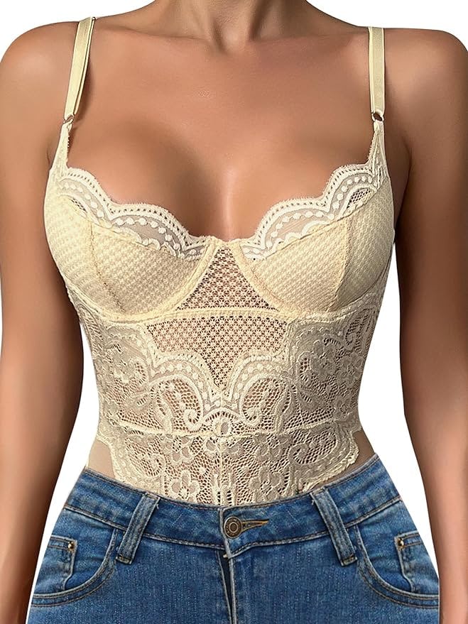 popiv Lace Bodysuit