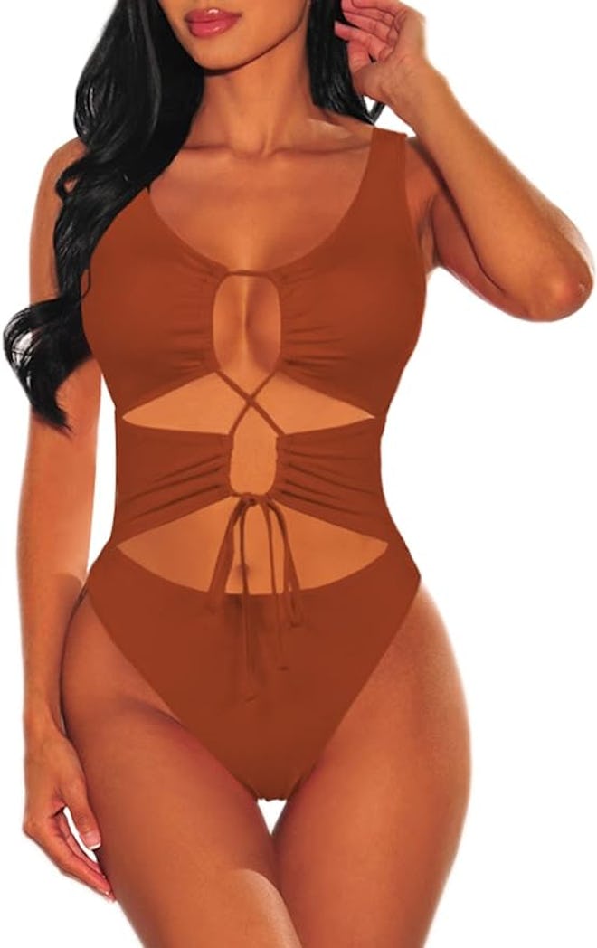 Sovoyontee Sexy One Piece Swimsuit