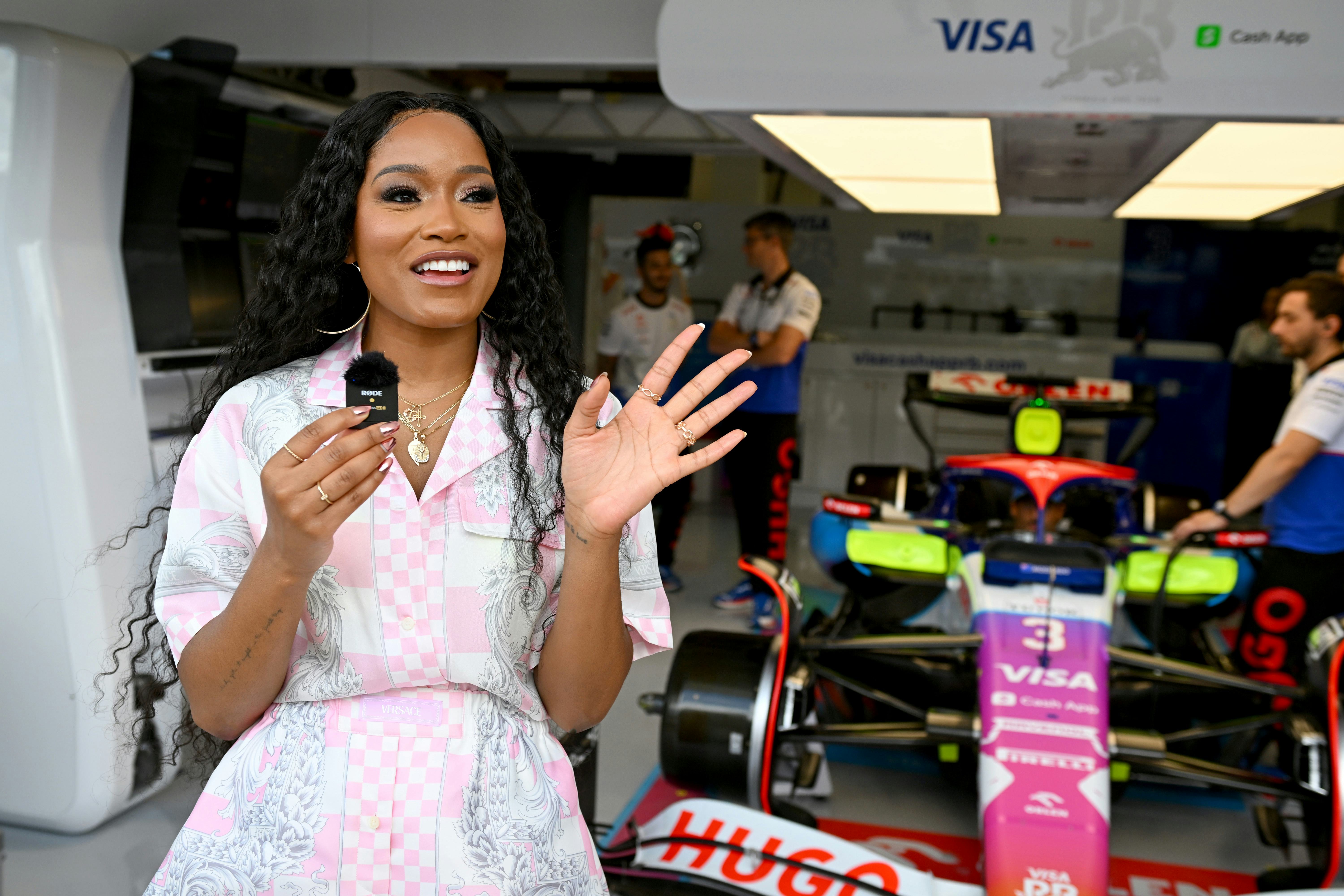 Keke Palmer Miami Grand Prix 2024 Interview