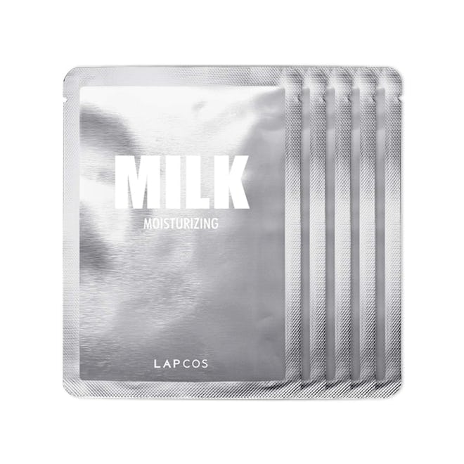 LAPCOS Milk Sheet Mask (5-Pack)