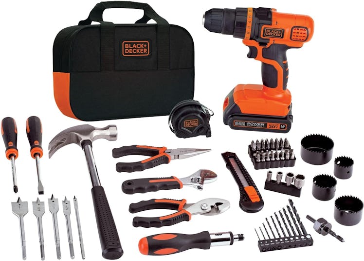 BLACK+DECKER Home Tool Kit (68-Piece Set)