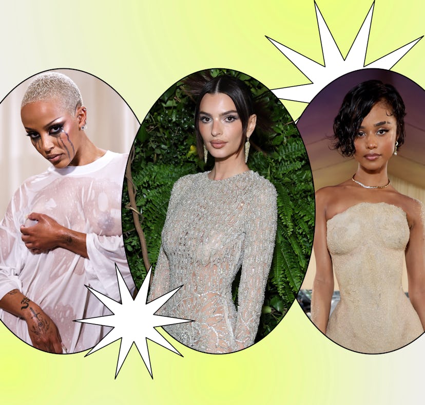 Doja Cat, Emily Ratajkowski, and Tyla stepped out in naked dresses at the 2024 Met Gala.