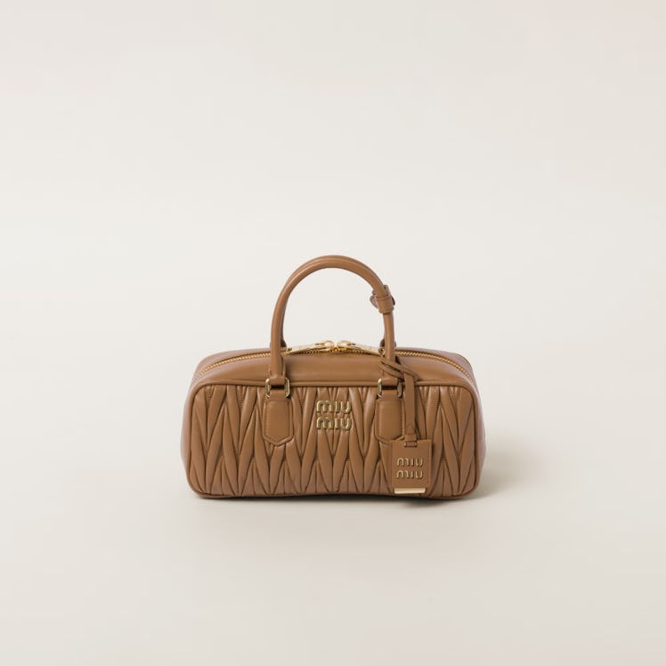 Arcadie Matelassé Nappa Leather Bag