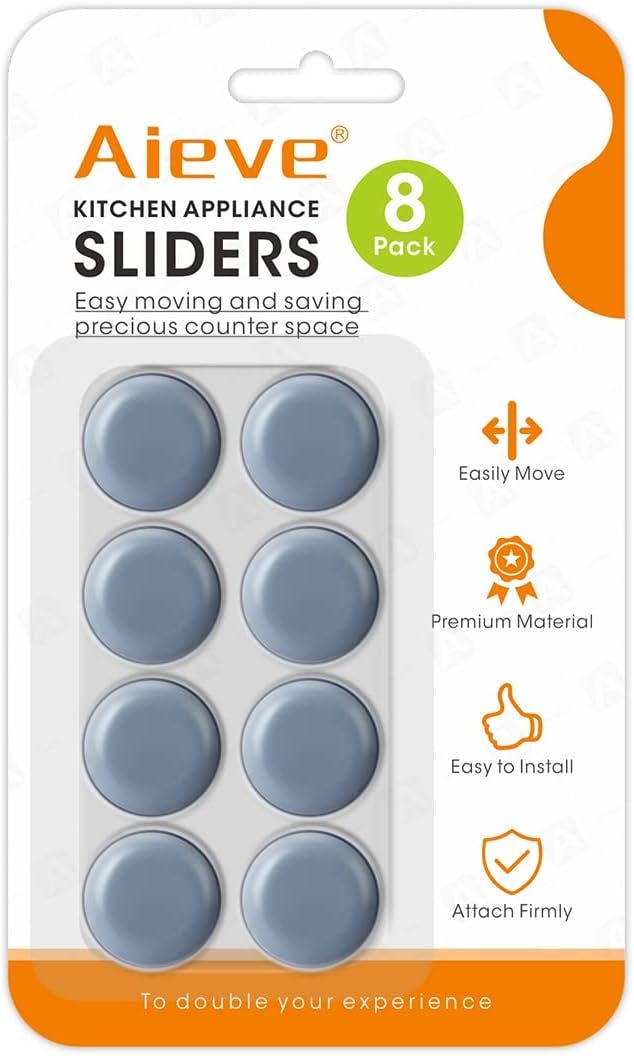 Aieve Appliance Sliders (8-Pack)