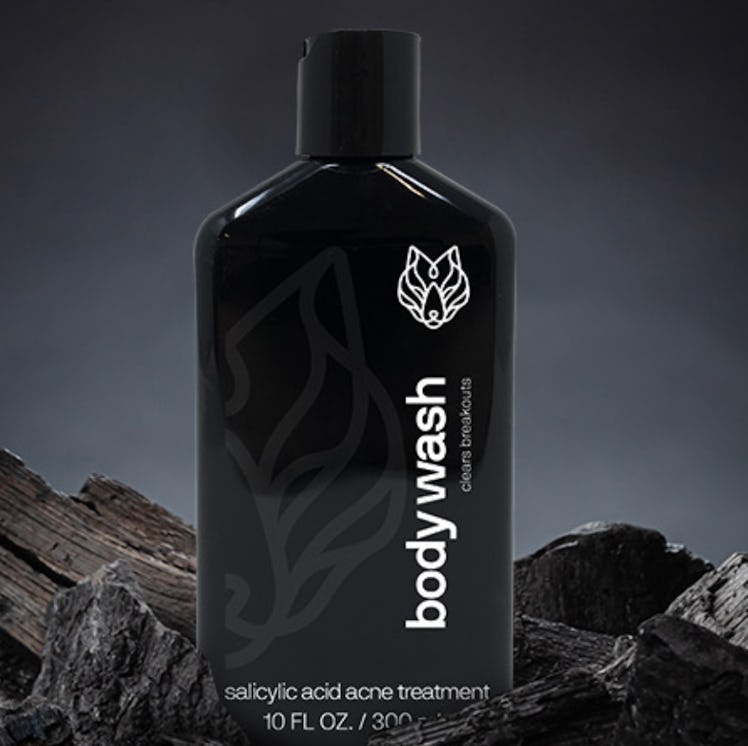 Black Wolf Charcoal Powder Body Wash