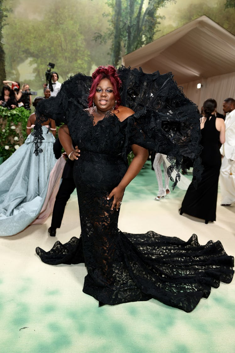 Alex Newell attends The 2024 Met Gala Celebrating "Sleeping Beauties: Reawakening Fashion" at The Me...