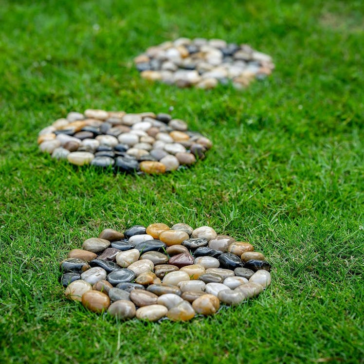 XINDIAN River Rock Stepping Stones (6-Pack)