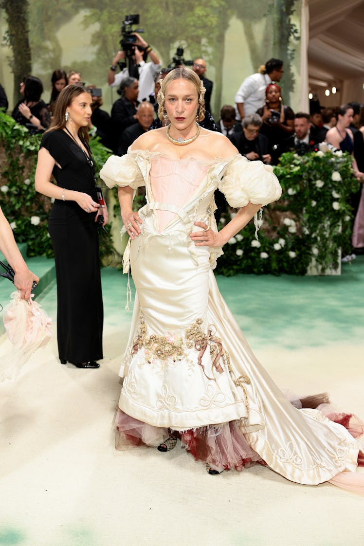 Chloë Sevigny attends The 2024 Met Gala Celebrating "Sleeping Beauties: Reawakening Fashion" at The ...