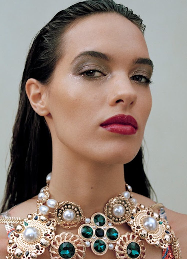 Rabanne Dramalips lipstick model