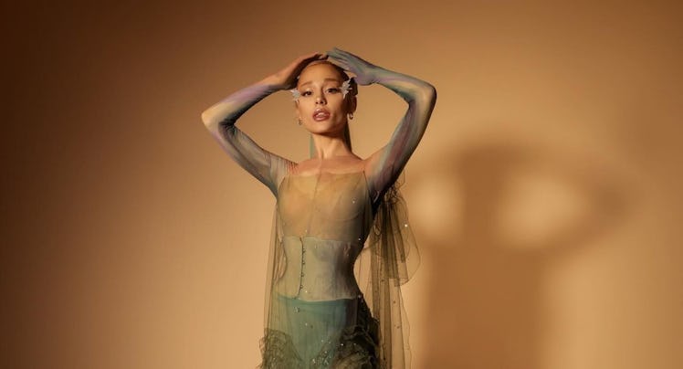 Ariana Grande in Maison Margiela by John Galliano at the 2024 Met Gala.