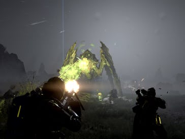 screenshot from Helldivers 2