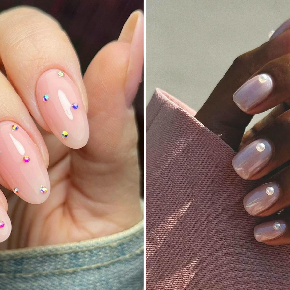 Simple Motif Nail Art That Speaks Volumes